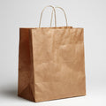 Printed Sample - Brown Rope Handle Paper Bag